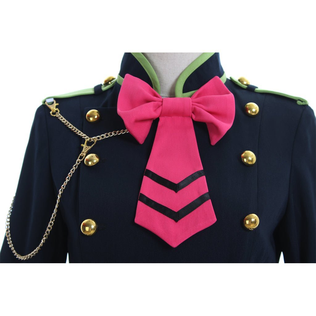 Shinoa Hiragi Uniform Dress Cosplay Costume - Seraph of the End Inspired-Astricos