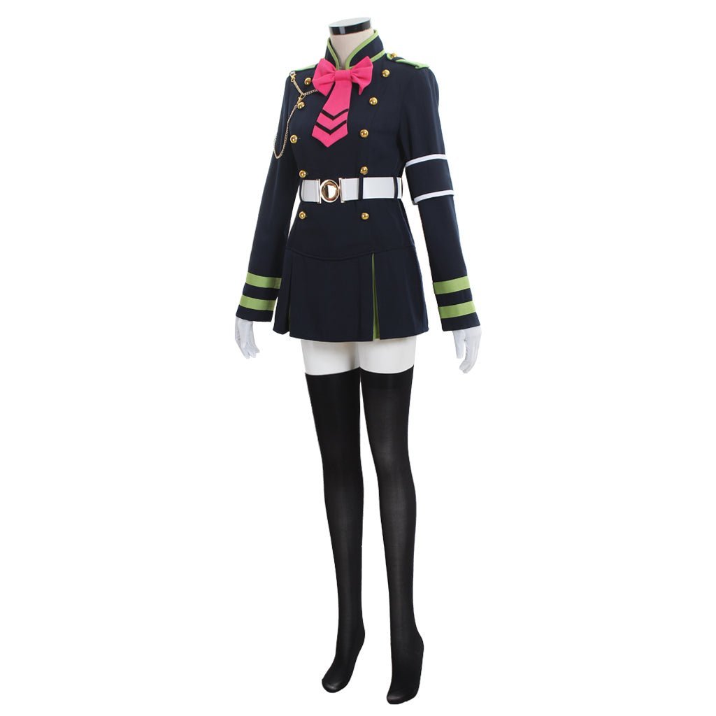 Shinoa Hiragi Uniform Dress Cosplay Costume - Seraph of the End Inspired-Astricos
