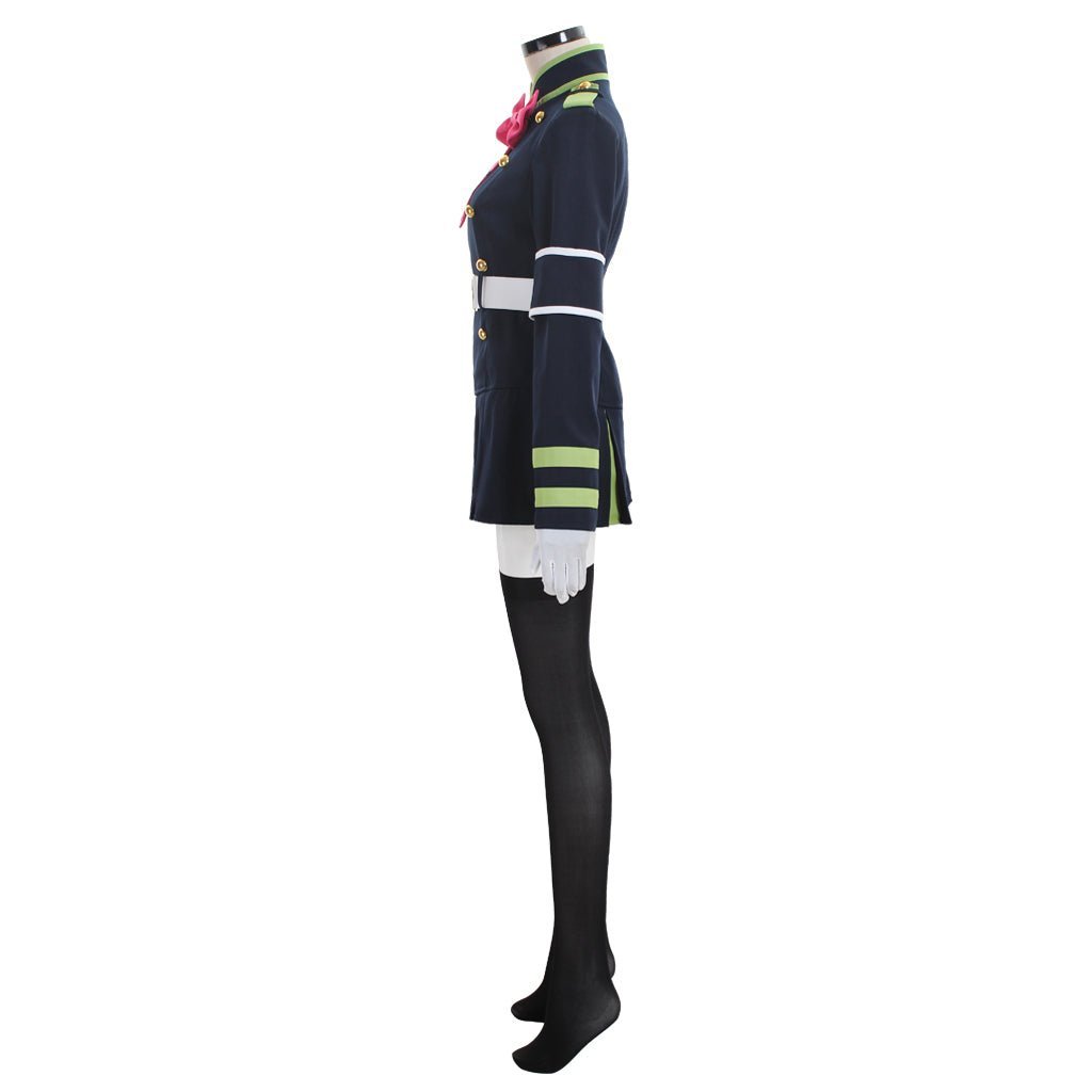 Shinoa Hiragi Uniform Dress Cosplay Costume - Seraph of the End Inspired-Astricos