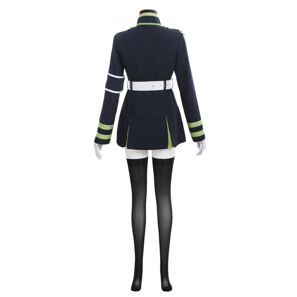Shinoa Hiragi Uniform Dress Cosplay Costume - Seraph of the End Inspired-Astricos