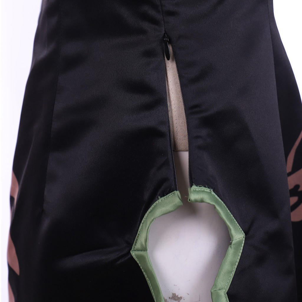 Shaman King Tao Jun Black Cheongsam Cosplay Costume - Authentic Design | Astricos-Astricos
