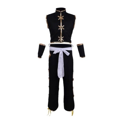 Shaman King Tao Ren Shaman Fighting Uniform Cosplay Costume - Authentic Design-Astricos