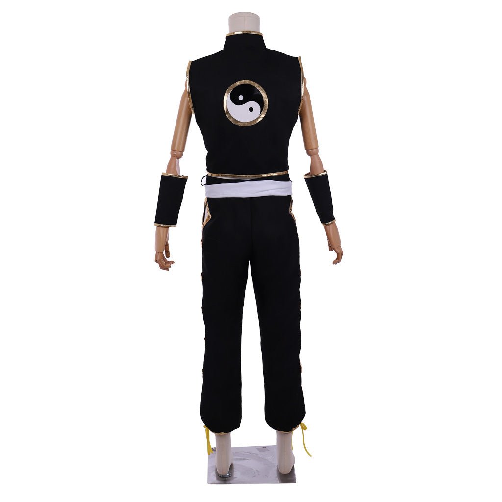 Shaman King Tao Ren Shaman Fighting Uniform Cosplay Costume - Authentic Design-Astricos