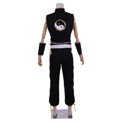 Shaman King Tao Ren Shaman Fighting Uniform Cosplay Costume - Authentic Design-Astricos