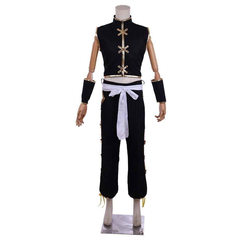 Shaman King Tao Ren Shaman Fighting Uniform Cosplay Costume - Authentic Design-Astricos