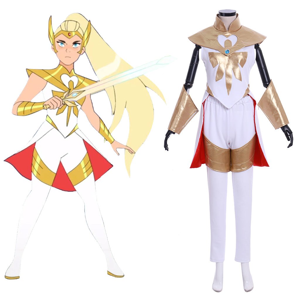 Adora She-Ra Cosplay Costume - Premium Season 5 Outfit | Astricos-Astricos
