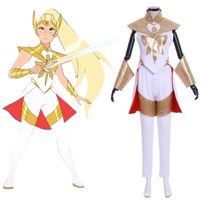 Adora She-Ra Cosplay Costume - Premium Season 5 Outfit | Astricos-Astricos