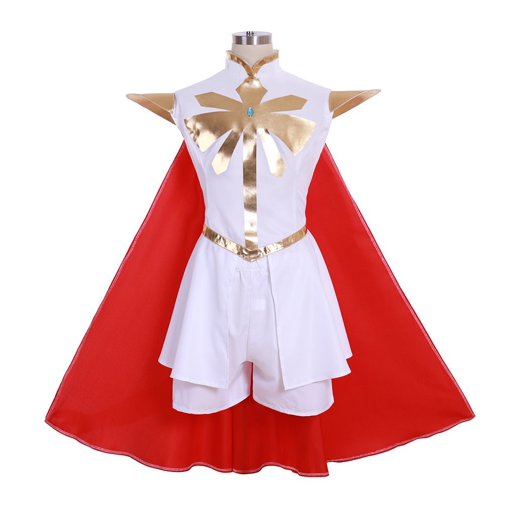 She-Ra White Uniform Cosplay Costume for Women | Premium Quality | Astricos-Astricos