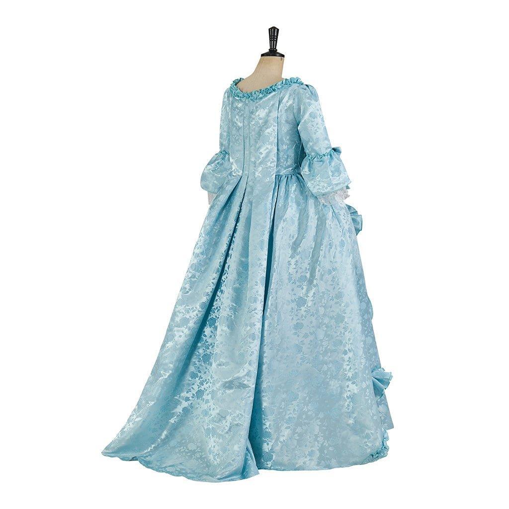 Sky Blue Marie Antoinette Rococo Ball Gown | Gothic Victorian Dress Costume for Women | Astricos-Astricos