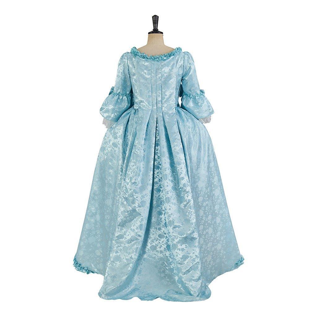Sky Blue Marie Antoinette Rococo Ball Gown | Gothic Victorian Dress Costume for Women | Astricos-Astricos