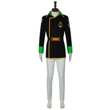 Space Battleship Yamato Uniform Cosplay Costume - Premium Anime Halloween Outfit-Astricos