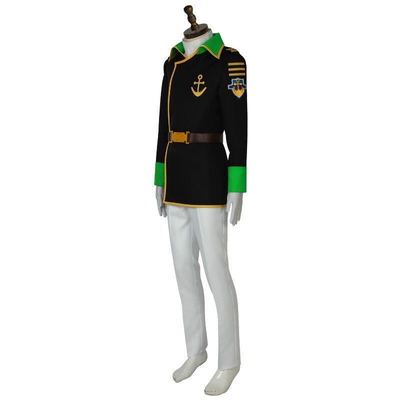 Space Battleship Yamato Uniform Cosplay Costume - Premium Anime Halloween Outfit-Astricos