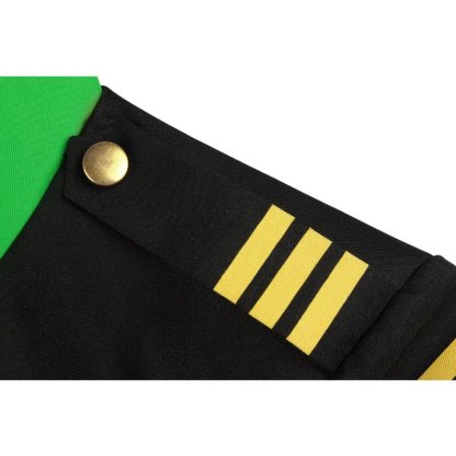 Space Battleship Yamato Uniform Cosplay Costume - Premium Anime Halloween Outfit-Astricos