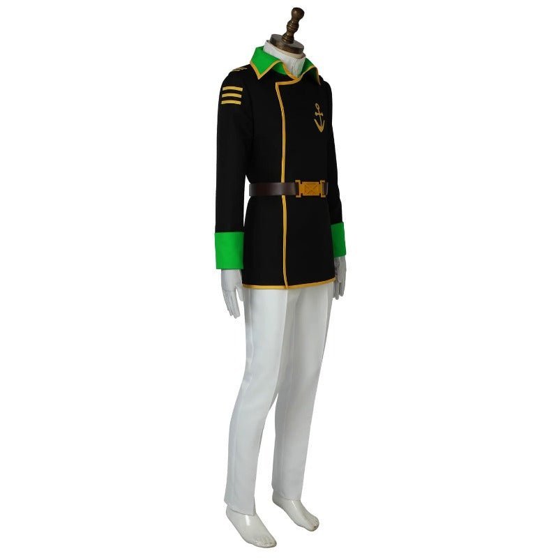 Space Battleship Yamato Uniform Cosplay Costume - Premium Anime Halloween Outfit-Astricos