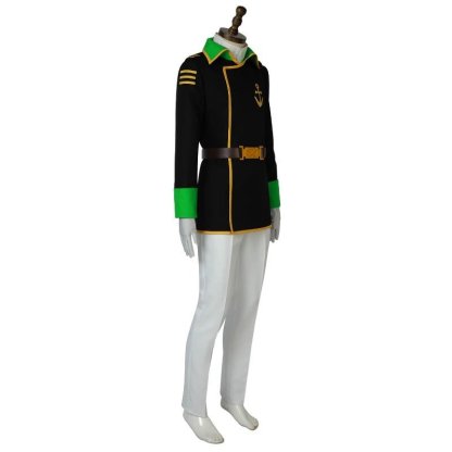Space Battleship Yamato Uniform Cosplay Costume - Premium Anime Halloween Outfit-Astricos