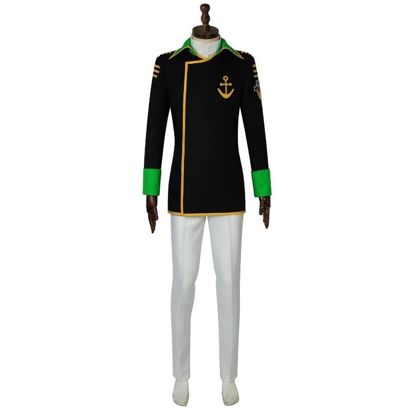 Space Battleship Yamato Uniform Cosplay Costume - Premium Anime Halloween Outfit-Astricos