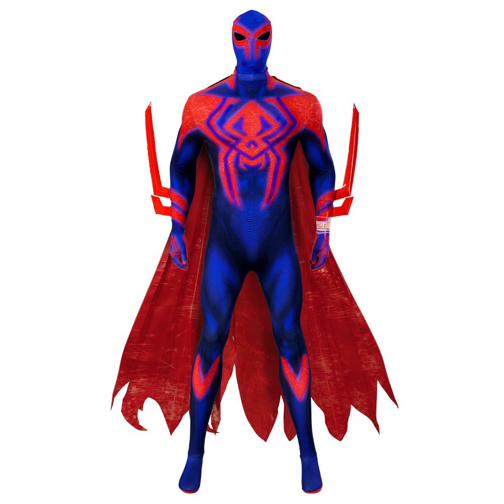 Spider - Man Across the Spider - Verse Cosplay Jumpsuit with Cloak - Astricos
