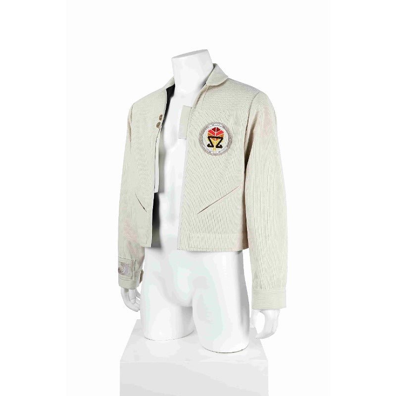 Star Wars: Skeleton Crew White Jacket Daily Costume for Halloween Cosplay - Astricos