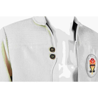 Star Wars: Skeleton Crew White Jacket Daily Costume for Halloween Cosplay - Astricos