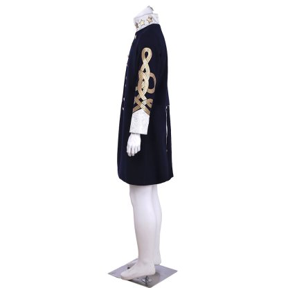 Steampunk Men’s Victorian Wool Coat - Tudor Medieval Costume Jacket for Cosplay | Astricos-Astricos