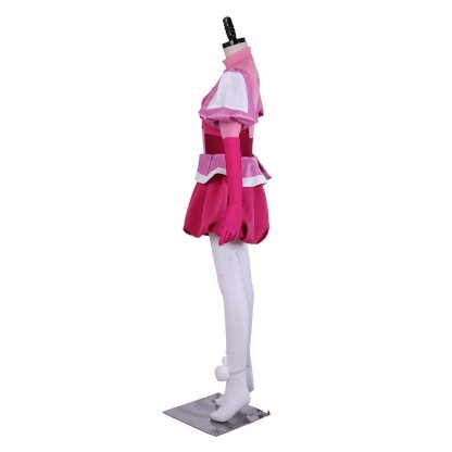 Steven Universe Spinel Gem Cosplay Costume - Full Pink Dress Set with Gloves & Socks-Astricos