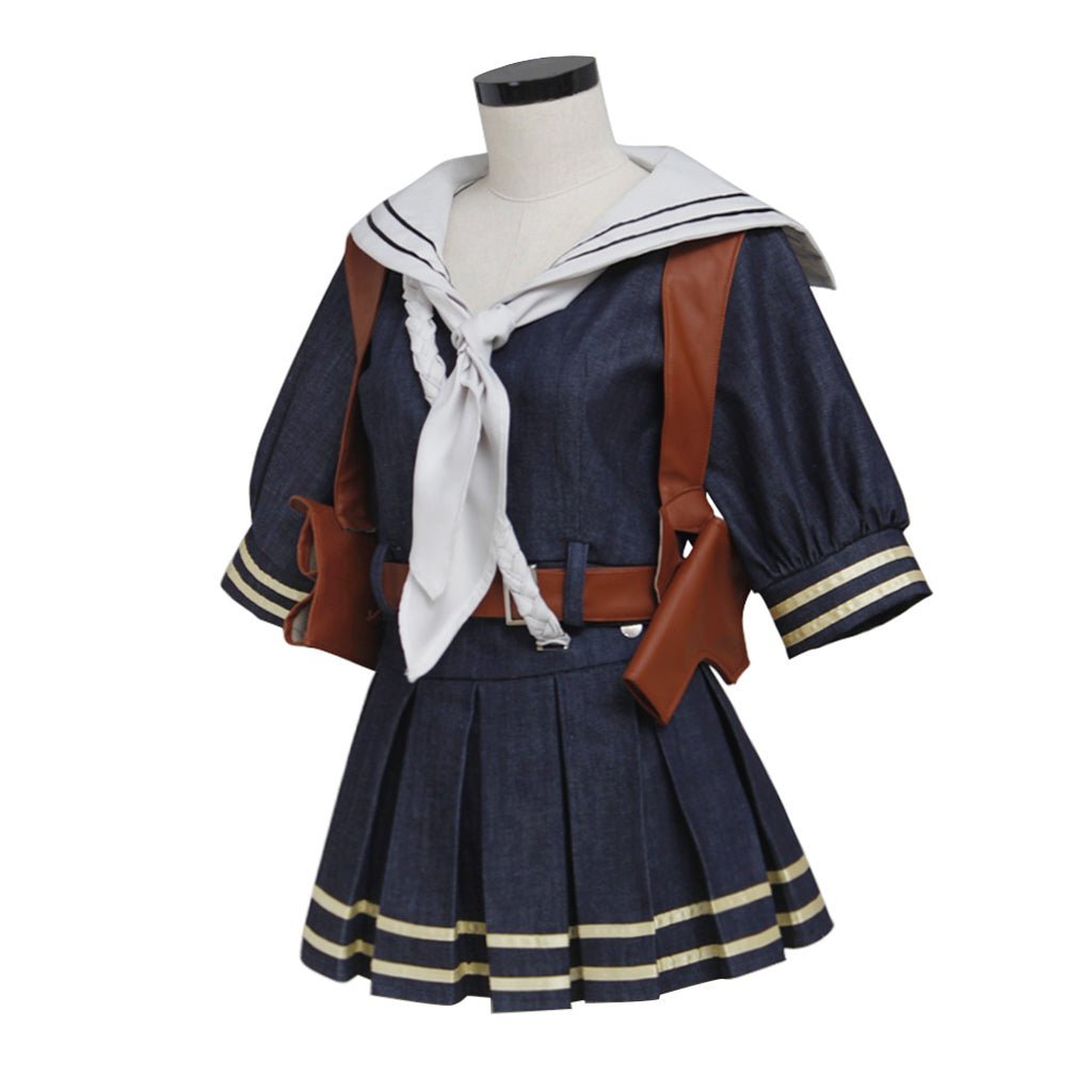 Sucker Punch Babydoll Emily Cosplay Costume Dress - Adult Halloween & Carnival Outfit-Astricos