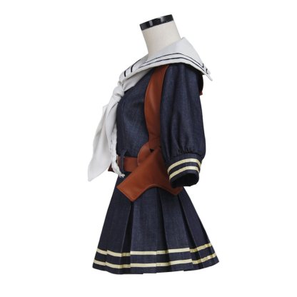 Sucker Punch Babydoll Emily Cosplay Costume Dress - Adult Halloween & Carnival Outfit-Astricos