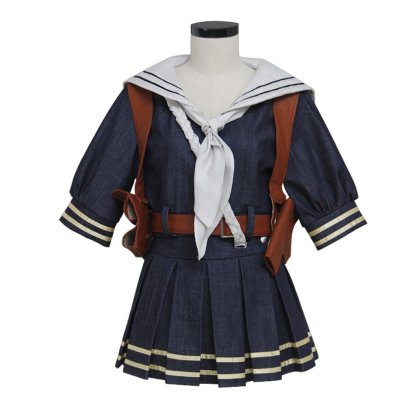 Sucker Punch Babydoll Emily Cosplay Costume Dress - Adult Halloween & Carnival Outfit-Astricos