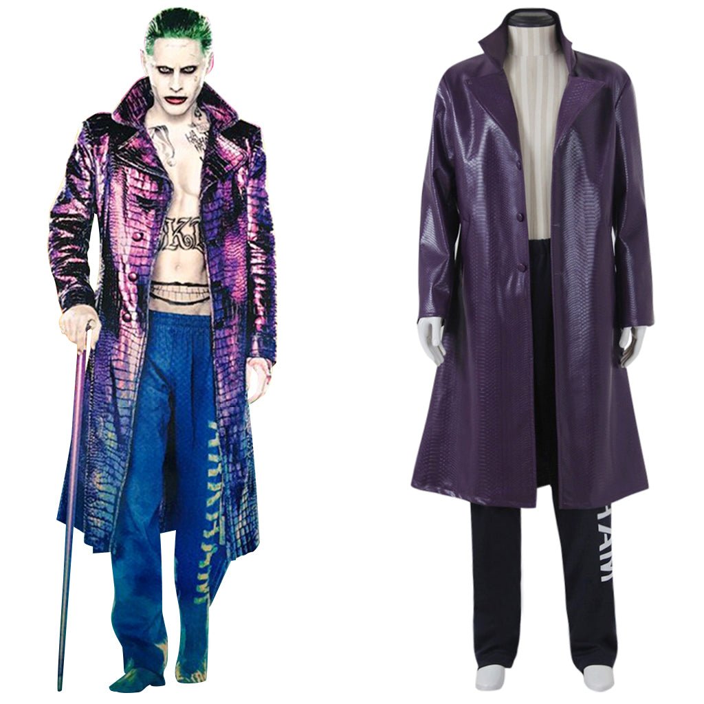 Suicide Squad The Joker Jack Joseph Cosplay Costume - Premium DC Villain Outfit-Astricos