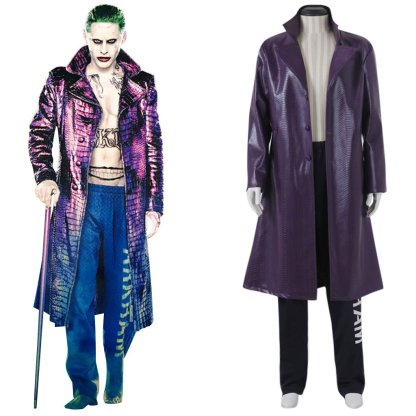 Suicide Squad The Joker Jack Joseph Cosplay Costume - Premium DC Villain Outfit-Astricos