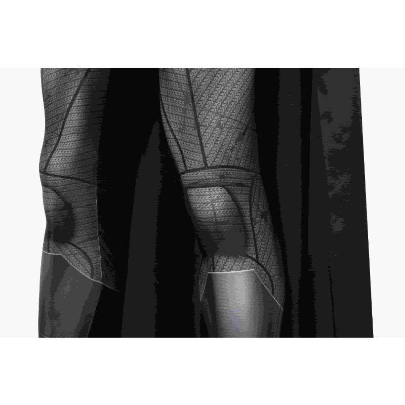 Super Hero Infinite Earths Clark Blue Cosplay Suit with Cloak - Astricos