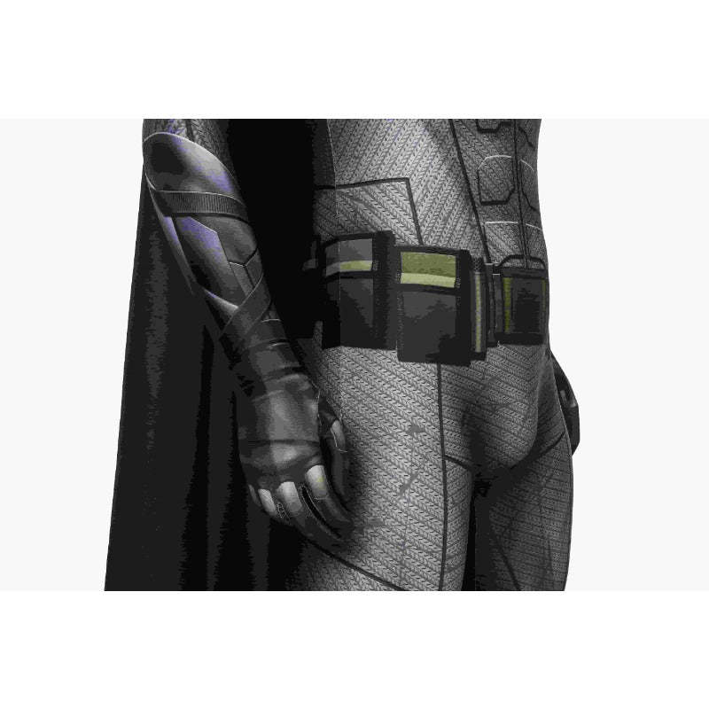 Super Hero Infinite Earths Clark Blue Cosplay Suit with Cloak - Astricos