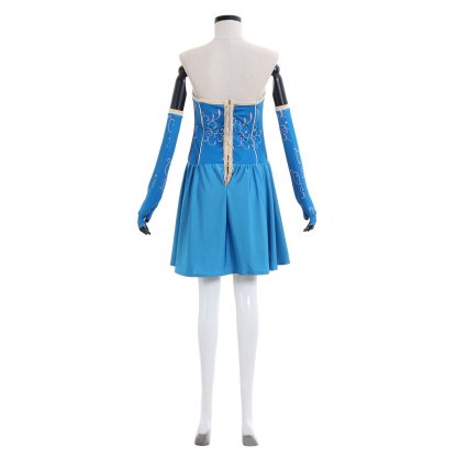 Supergirl Bombshell Cosplay Costume | DC Comics Superhero Outfit for Halloween & Cosplay Events-Astricos