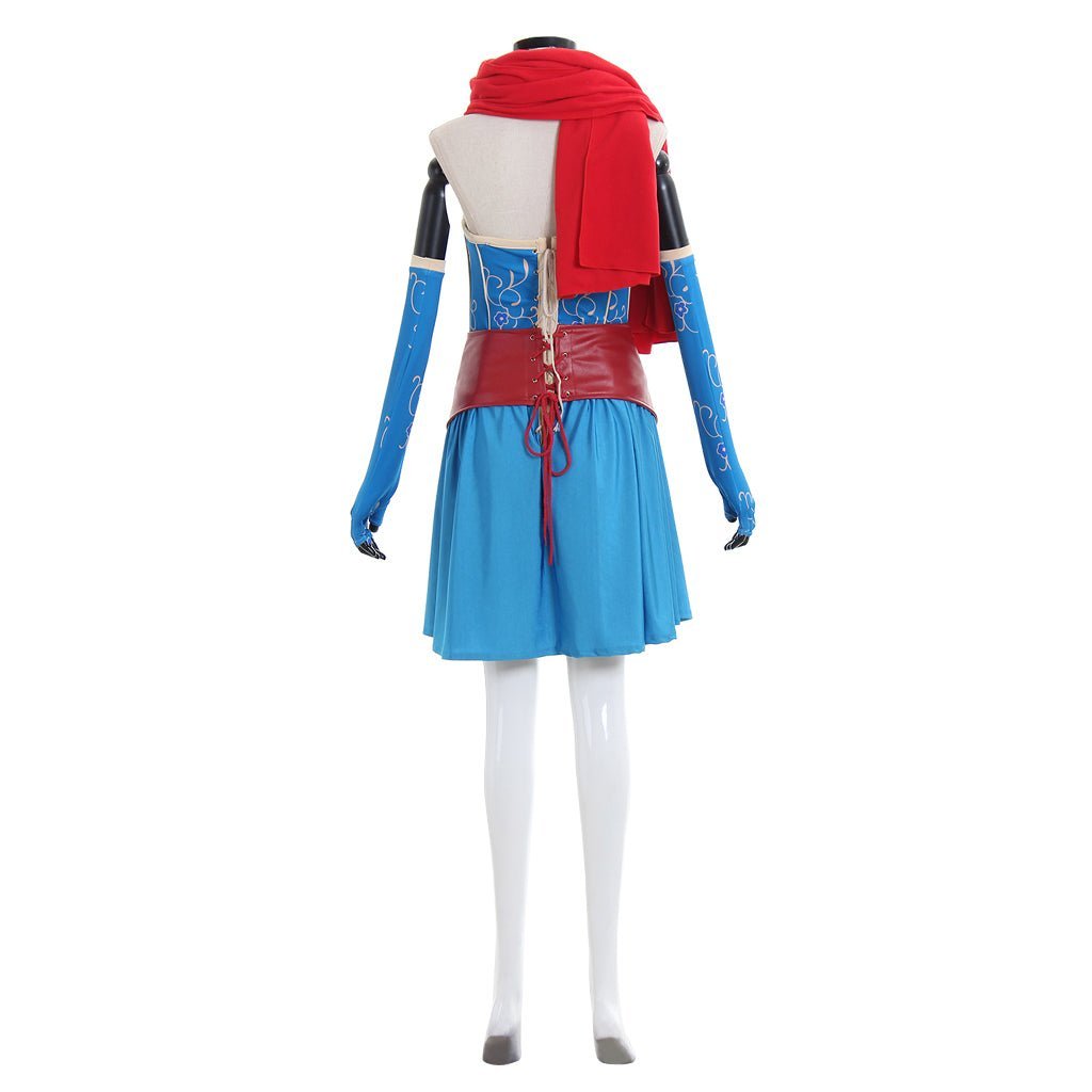 Supergirl Bombshell Cosplay Costume | DC Comics Superhero Outfit for Halloween & Cosplay Events-Astricos