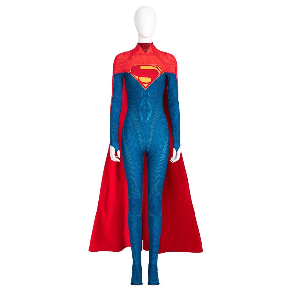 Supergirl Costume The Flash Cosplay Suit Handcrafted - Astricos