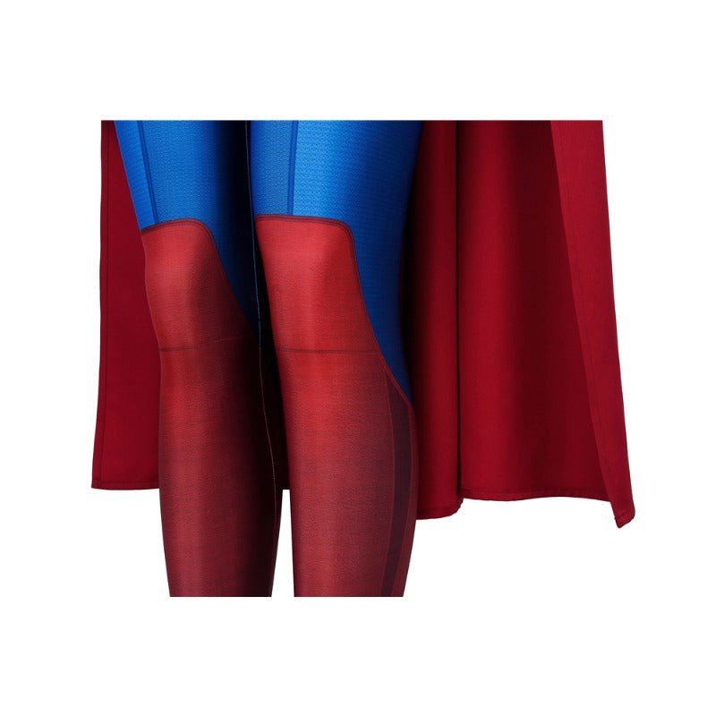 Supergirl Season 5 Kara Zor - El Cosplay Jumpsuit Bodysuit with Cloak - Astricos