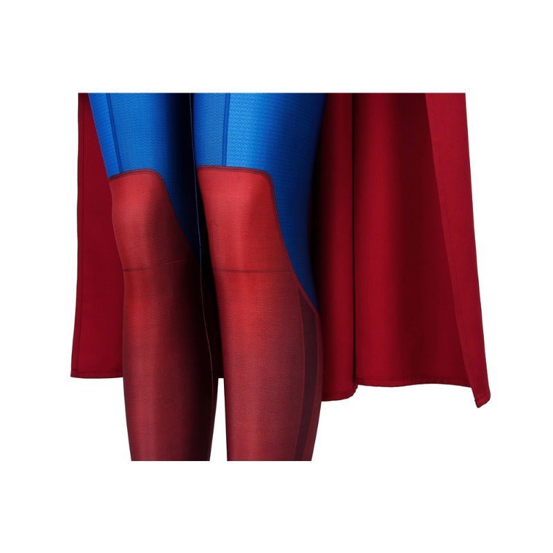 Supergirl Season 5 Kara Zor - El Cosplay Jumpsuit Bodysuit with Cloak - Astricos