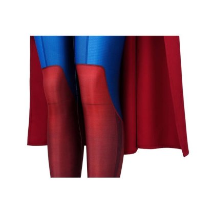 Supergirl Season 5 Kara Zor - El Cosplay Jumpsuit Bodysuit with Cloak - Astricos