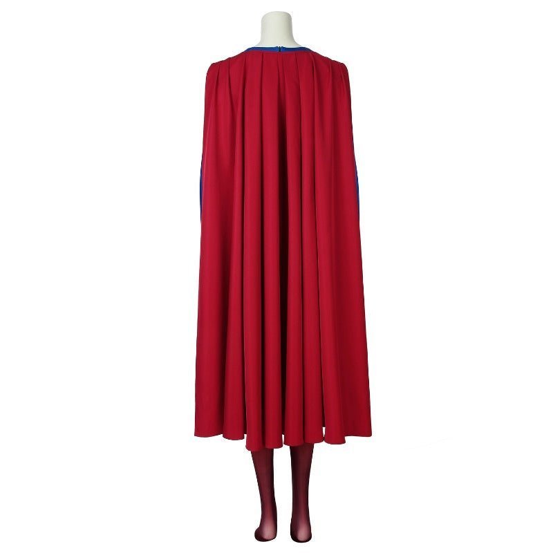 Supergirl Season 5 Kara Zor - El Cosplay Jumpsuit Bodysuit with Cloak - Astricos