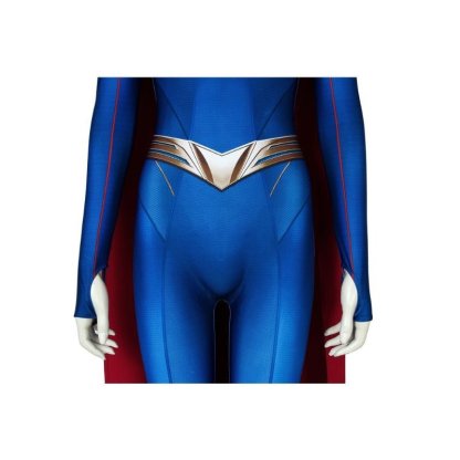 Supergirl Season 5 Kara Zor - El Cosplay Jumpsuit Bodysuit with Cloak - Astricos