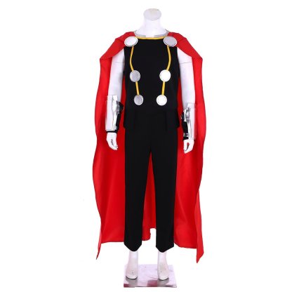 Custom-Made Superhero Thor Costume with Cloak for Ultimate Fit | Astricos-Astricos
