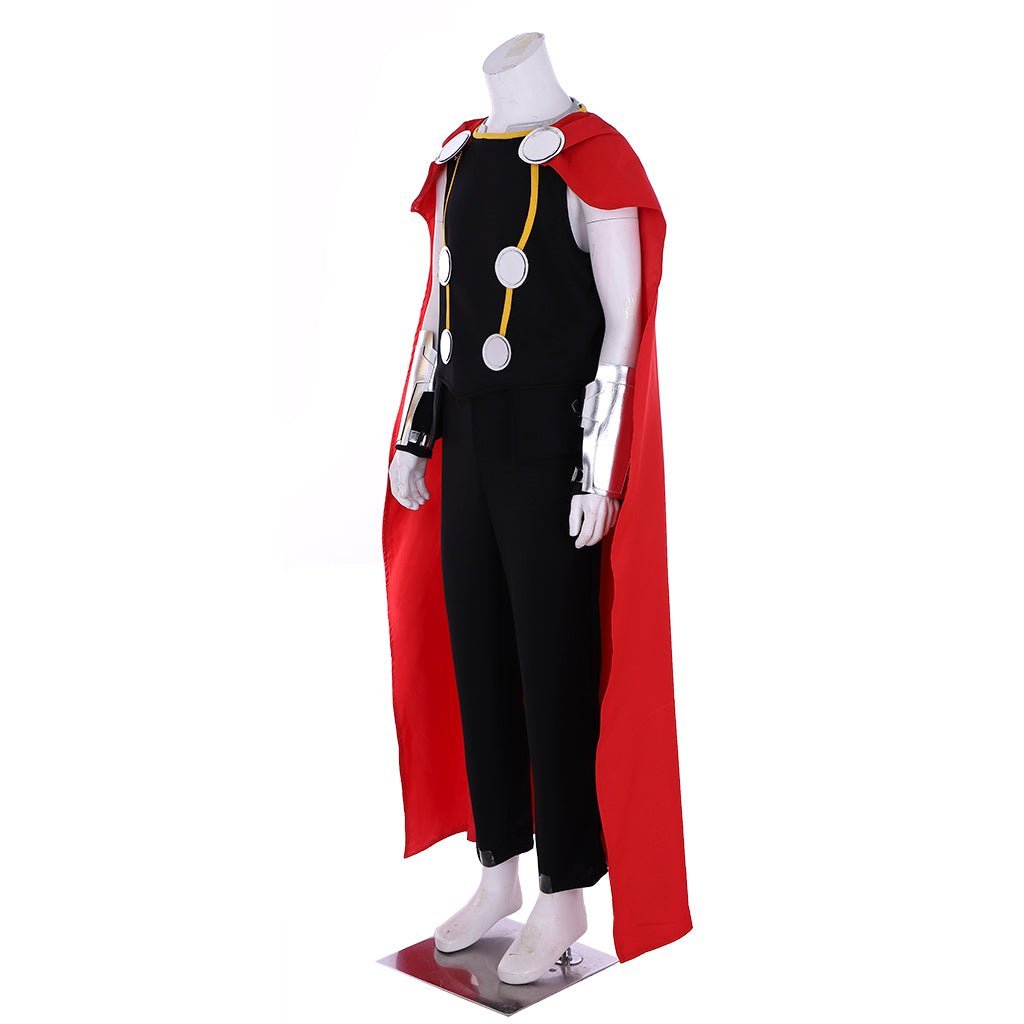 Custom-Made Superhero Thor Costume with Cloak for Ultimate Fit | Astricos-Astricos