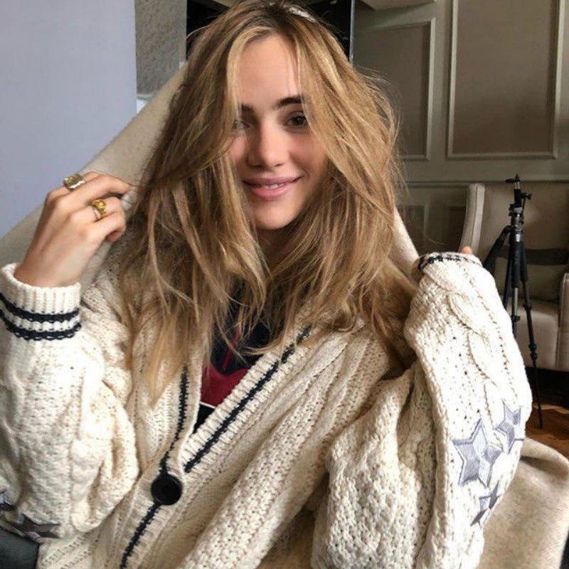 Taylor Swift Inspired Knit Wool Cardigan | Cozy Christmas Sweater for Women | Astricos-Astricos