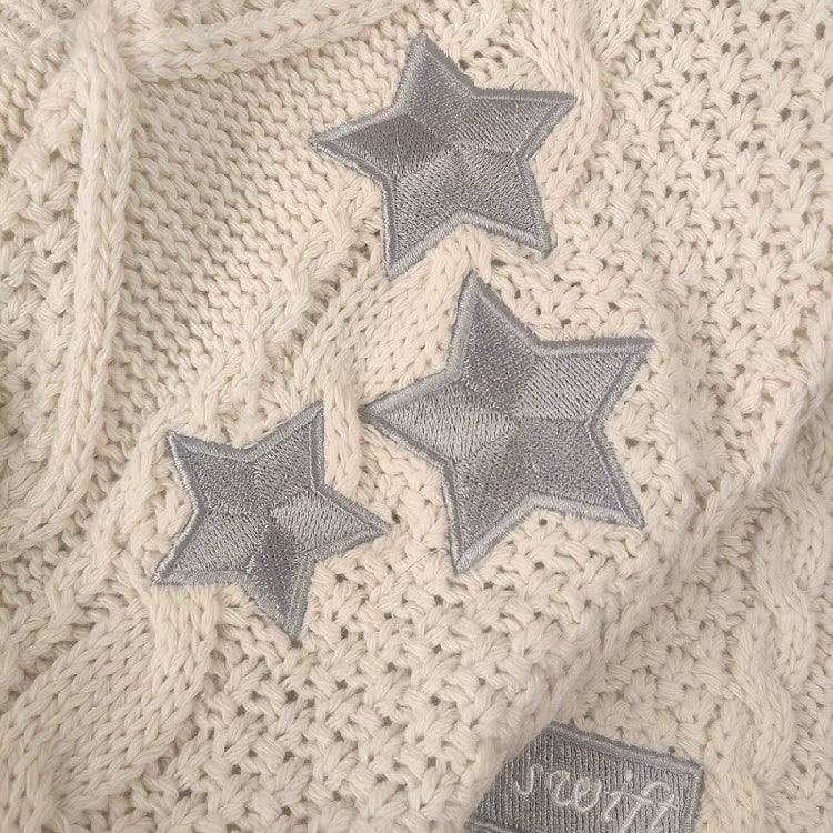 Taylor Swift Inspired Knit Wool Cardigan | Cozy Christmas Sweater for Women | Astricos-Astricos