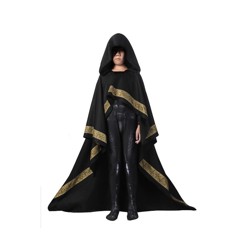 Teth Adam Black Cosplay Costume Body - suit Jump Zentai Kid Child Halloween - Astricos