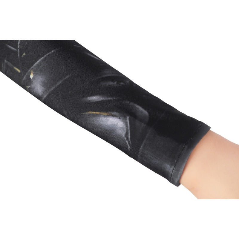 Teth Adam Black Cosplay Costume Body - suit Jump Zentai Kid Child Halloween - Astricos