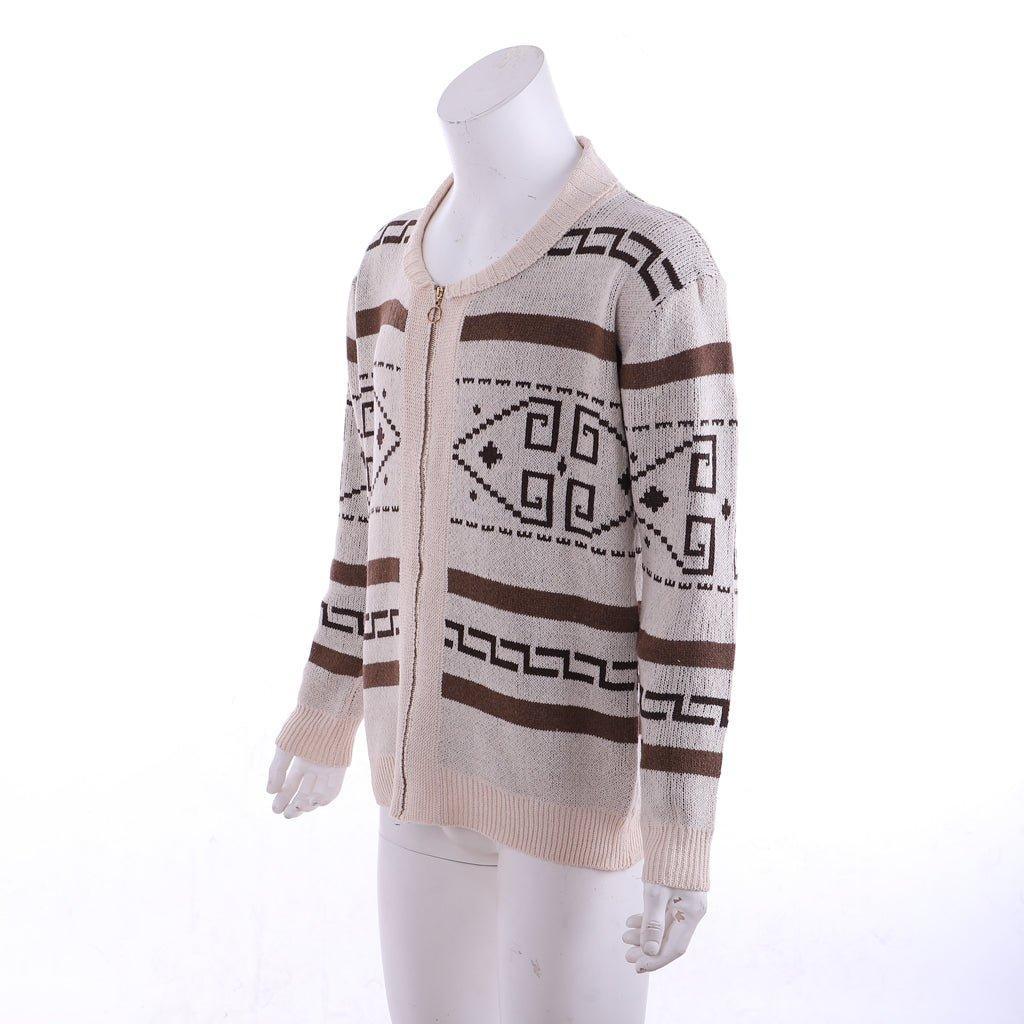 The Big Lebowski 'The Dude' Cosplay Jacket - Khaki Zipper Cardigan for Halloween-Astricos