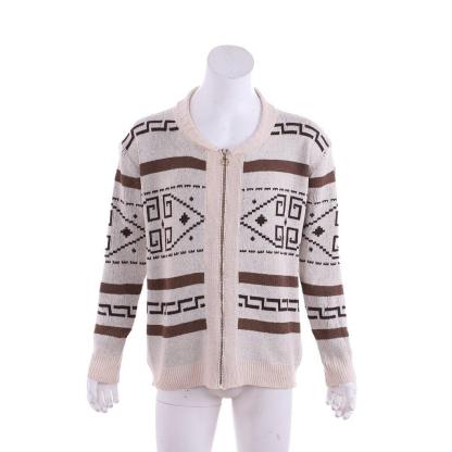 The Big Lebowski 'The Dude' Cosplay Jacket - Khaki Zipper Cardigan for Halloween-Astricos