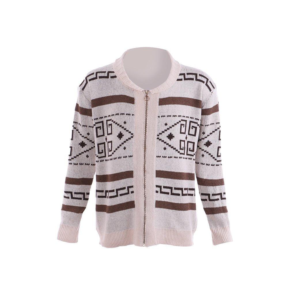 The Big Lebowski 'The Dude' Cosplay Jacket - Khaki Zipper Cardigan for Halloween-Astricos