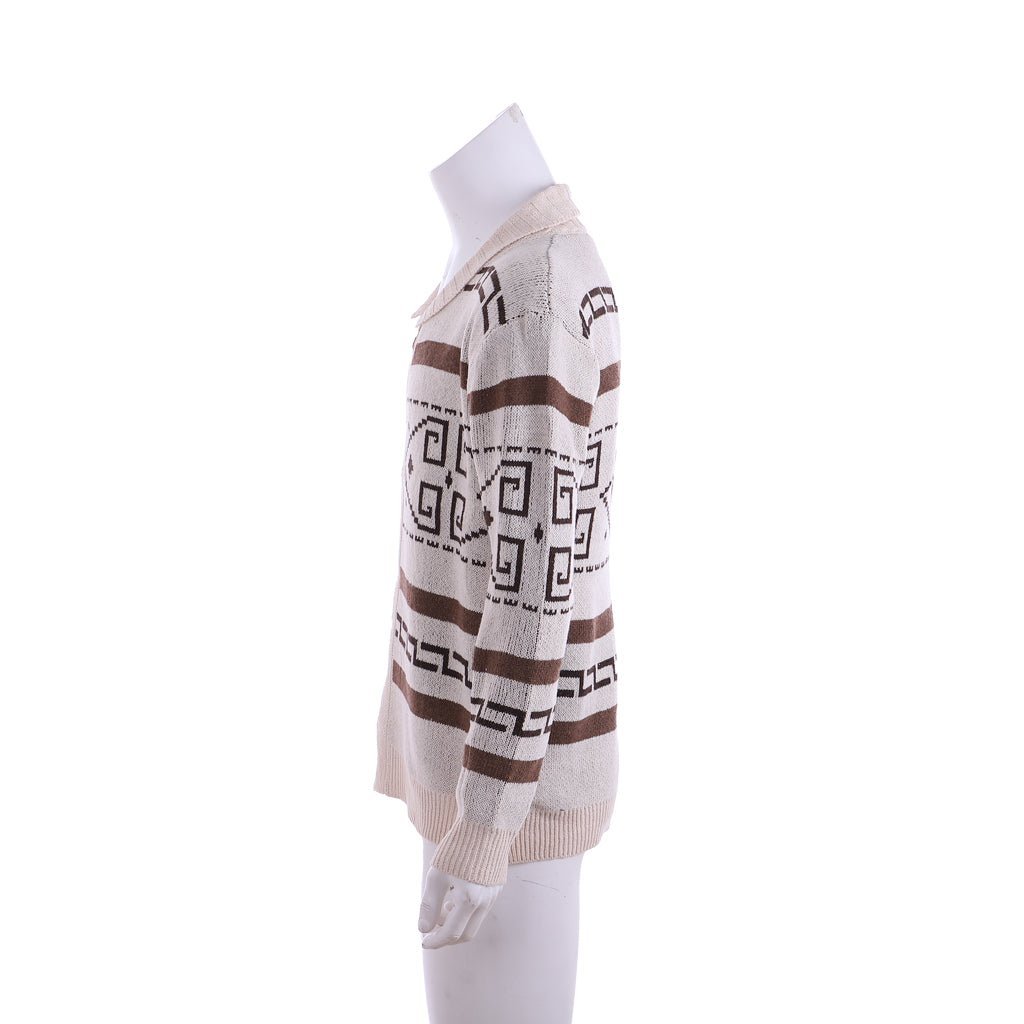 The Dude Sweater - Big Lebowski Jeffrey Costume Zip Up Shawl Cardigan for Men | Astricos-Astricos